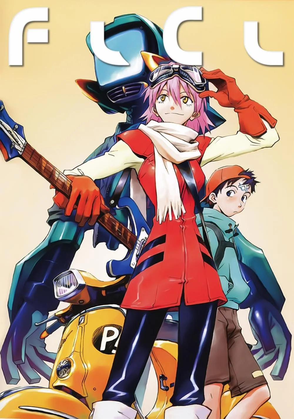 FLCL - Season 1 (2000) 7 Episodes ENGLISH DUBBED.jpg