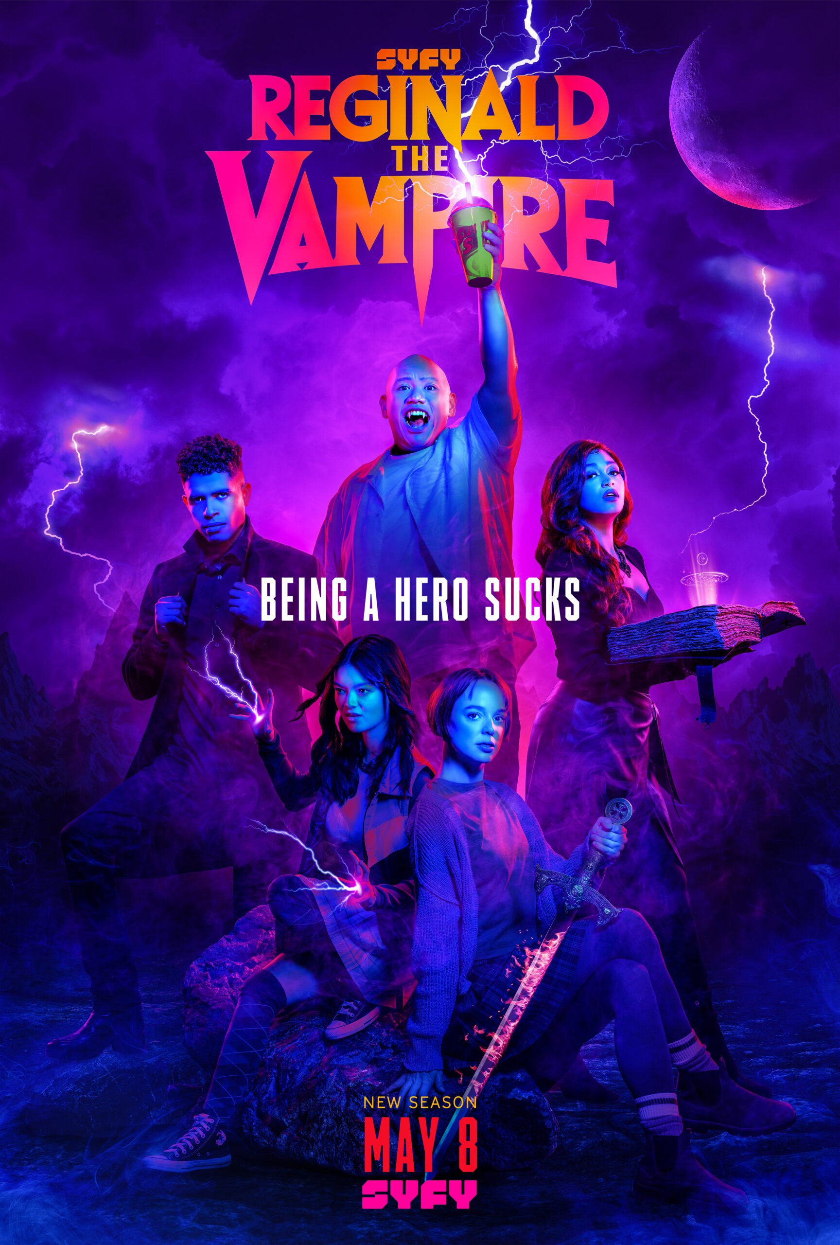 Reginald The Vampire - Season 1 (2022) 4 DVD Set 10 Episodes