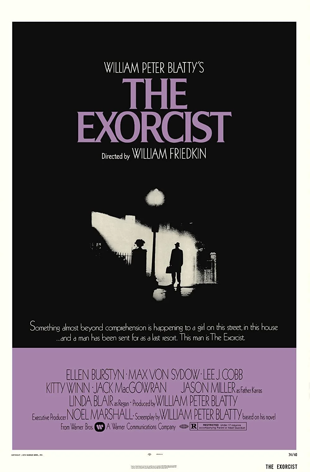 The Exorcist (1973) Linda Blair William Peter Blatty.jpg