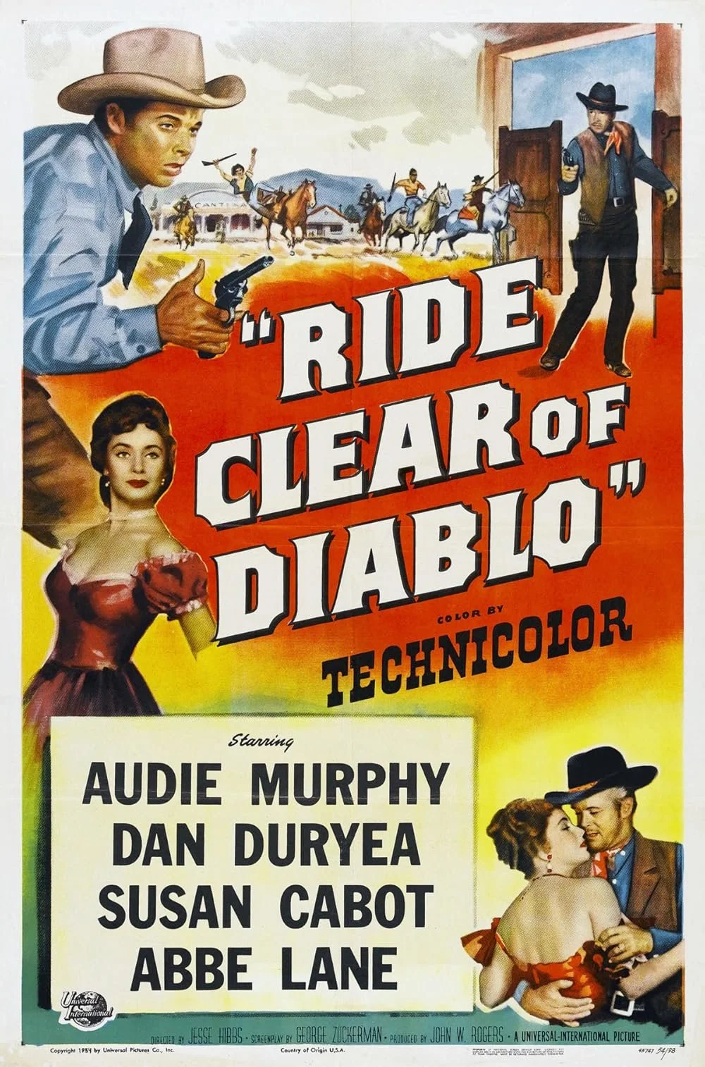 Ride Clear Of Diablo (1954)