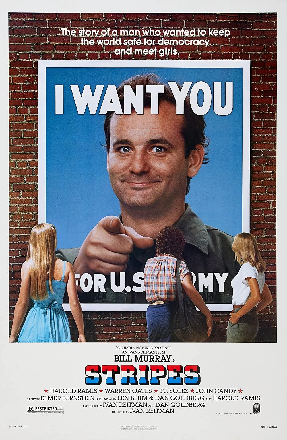 Stripes (1981) Bill Murray John Candy PJ Soles Harold Ramis.jpg
