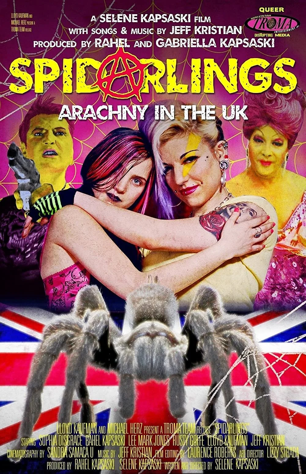 Spidarlings (2016) Troma Lloyd Kaufman Selene Kapsaski.jpg