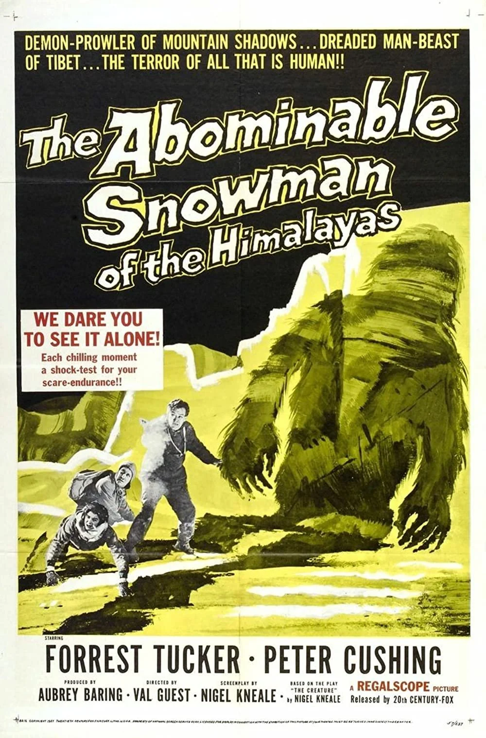 The Abominable Snowman Of The Himalayas (1957) Forrest Tucker Peter Cushing.jpg