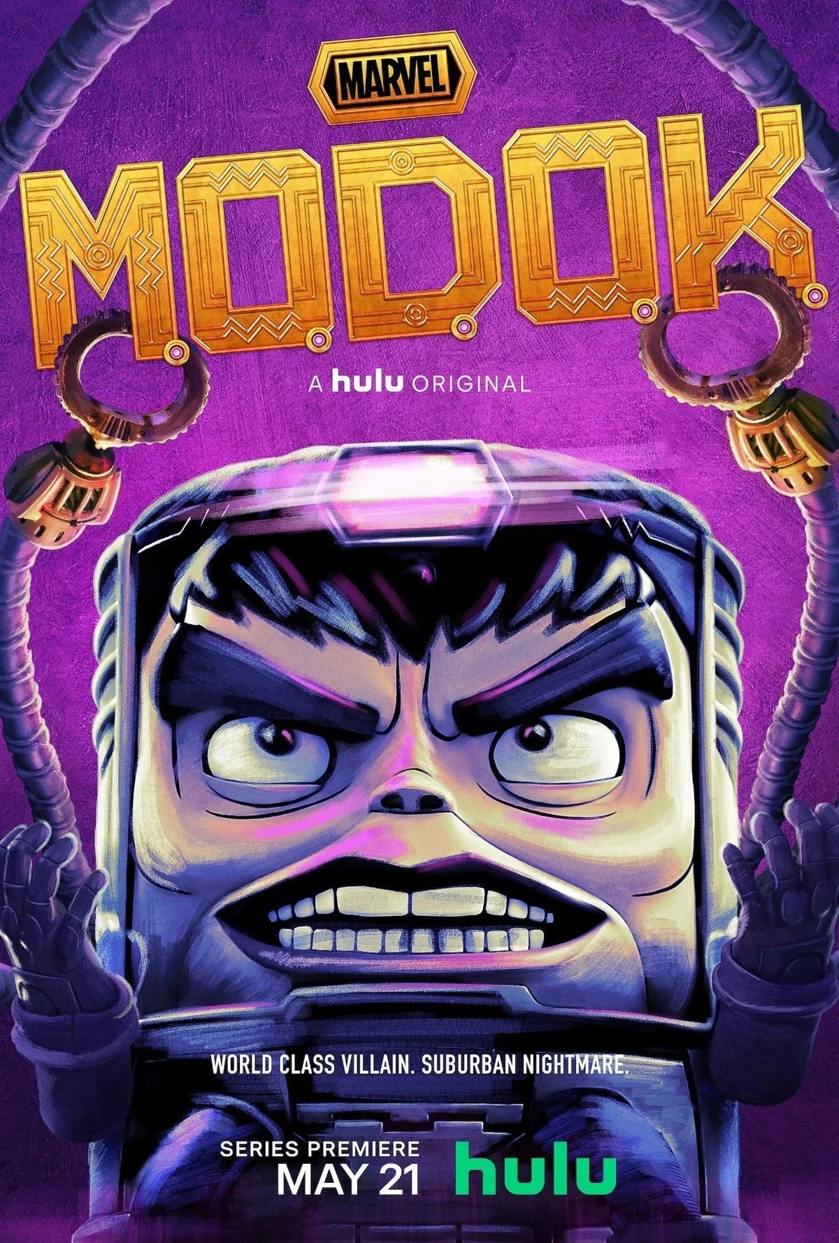 M.O.D.O.K. - Season 1 (2021) 2 DVD Set 10 Episodes MODOK