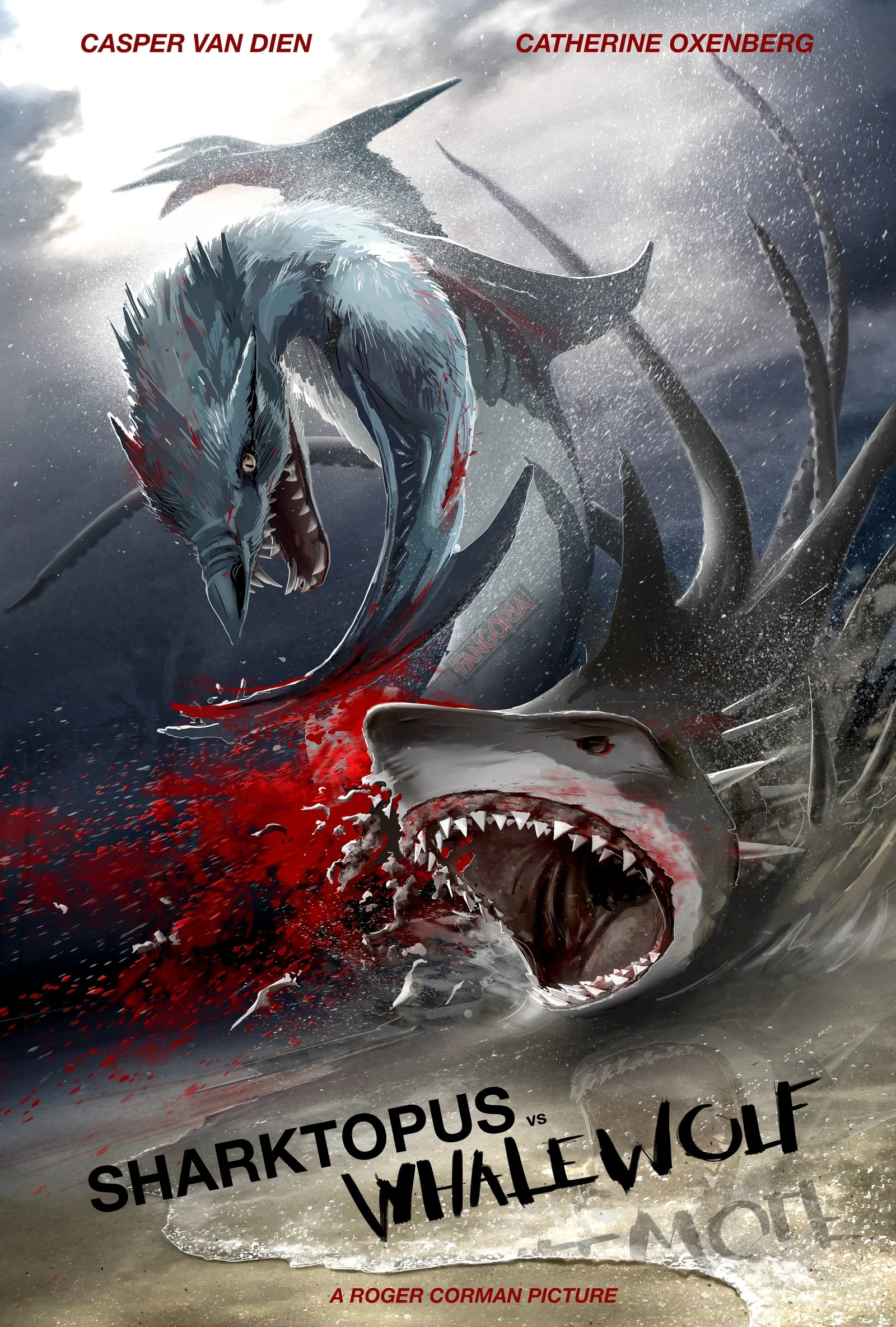 Sharktopus vs Whalewolf (2015) Casper Van Dien Catherine Oxenberg.jpg