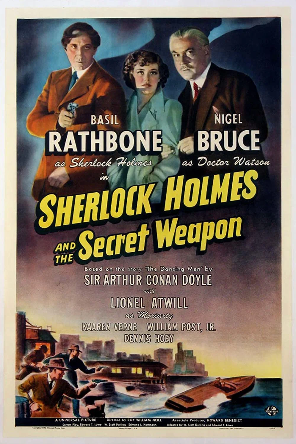 Sherlock Holmes And The Secret Weapon (1942) Basil Rathbone.jpg