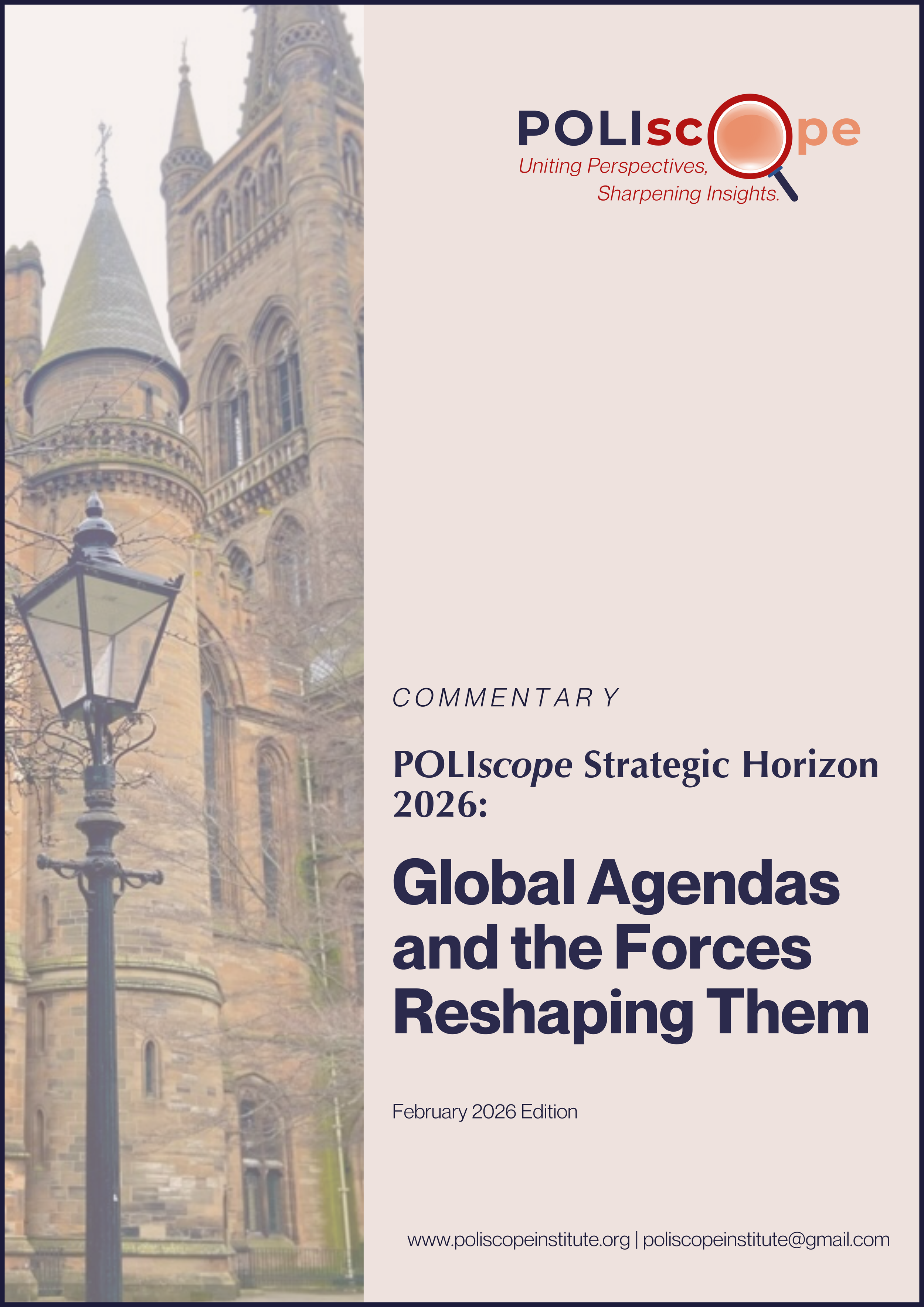 POLIscope Strategic Horizon 2026: Global Agendas and the Forces Reshaping Them