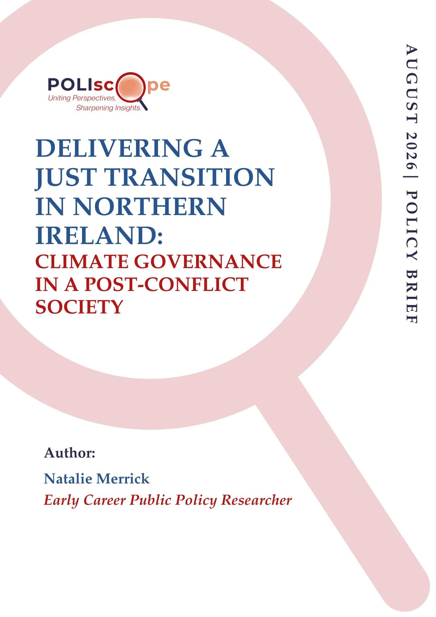 Delivering a Just Transition in Northern Ireland: Climate Governance in a Post-Conflict Society