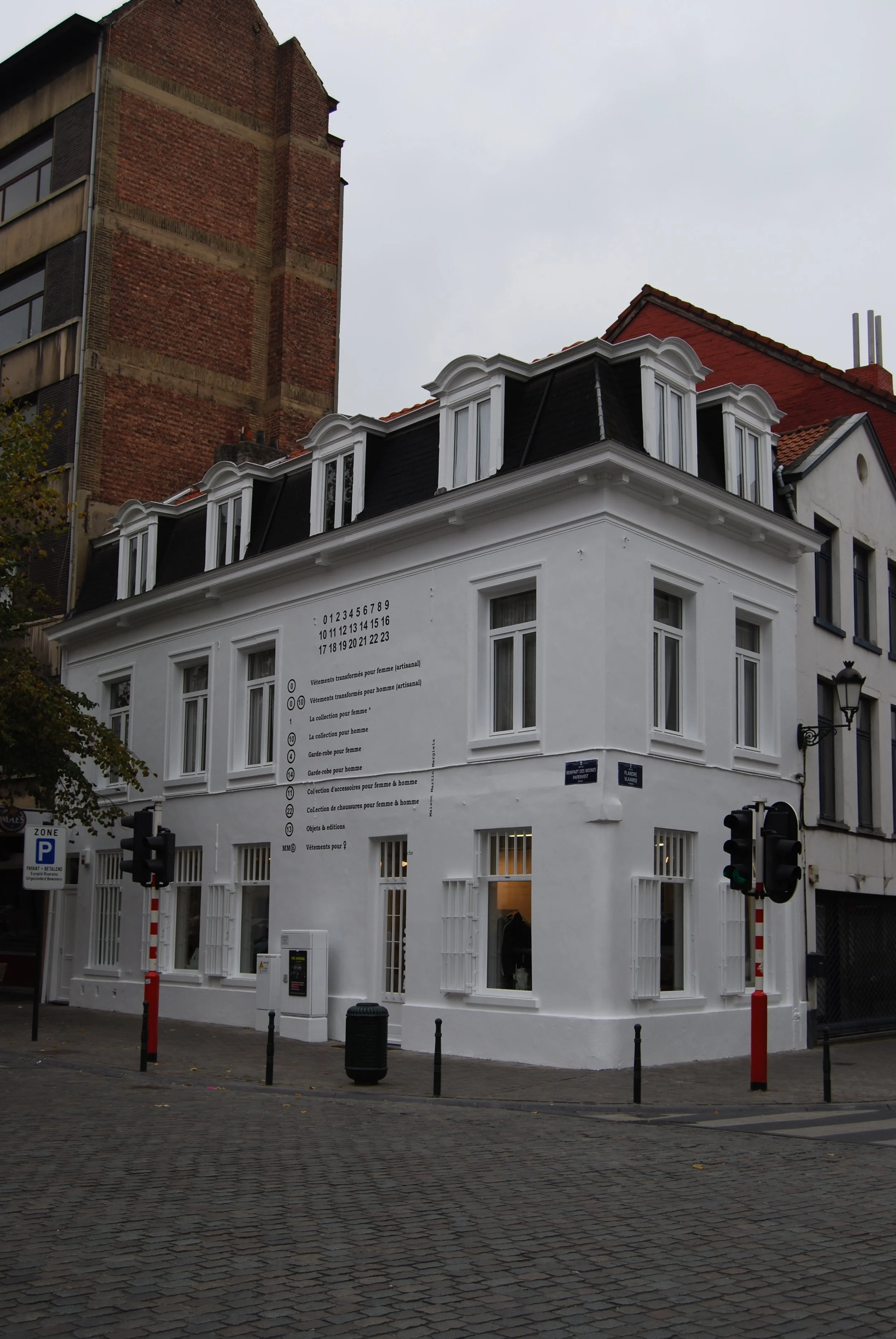 Gevel-werk. Martin Margiela