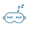 Icon of eye mask to depict Sleep Studies