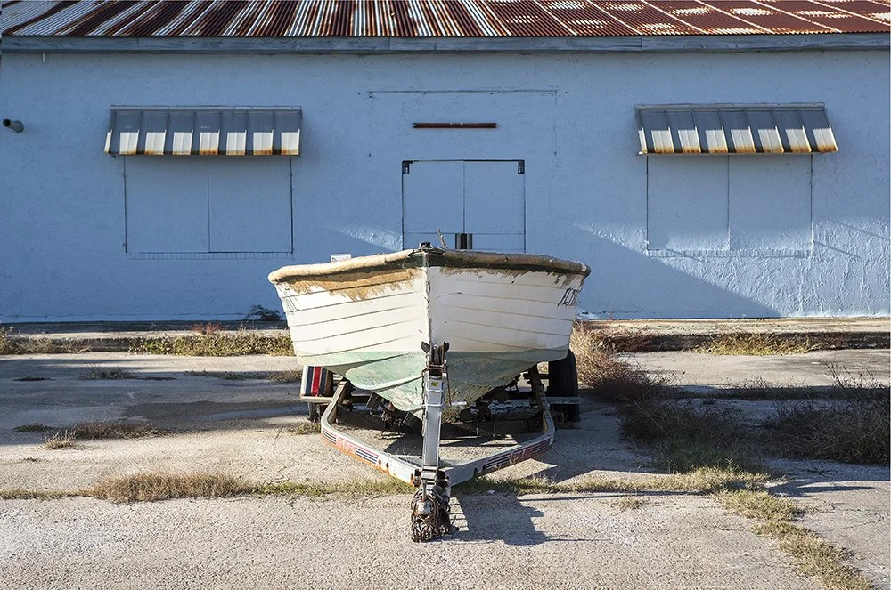 Skiff on a Trailer-Route 98-East Point- Florida.jpg