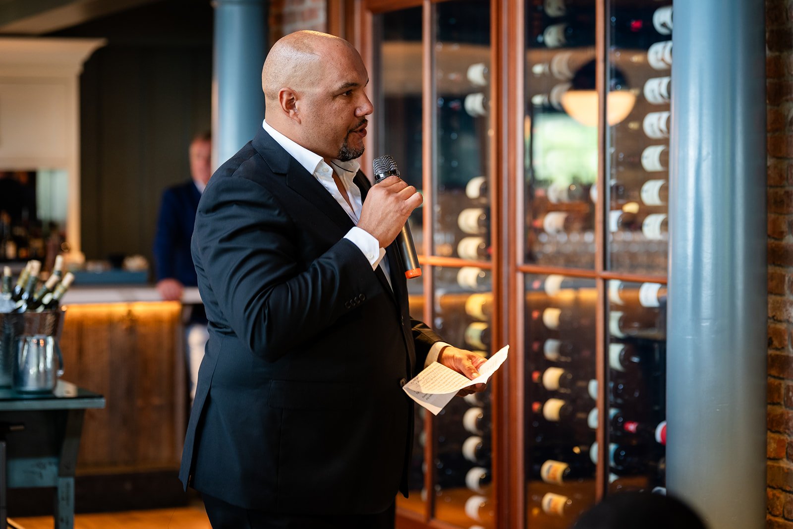 TJ Douglas available to hire as a sommelier for your next corporate or private event