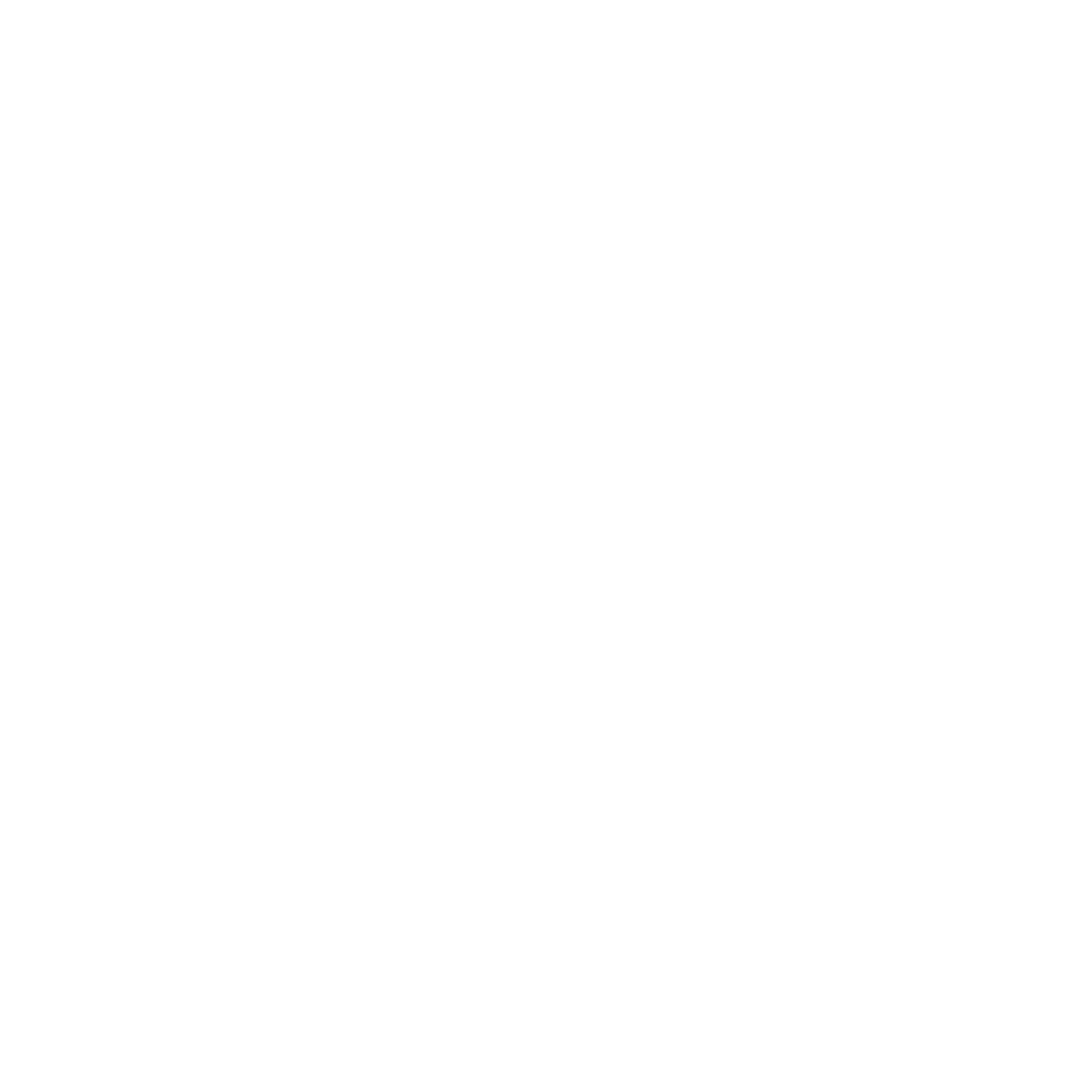 Black and white location pin icon on a black background.