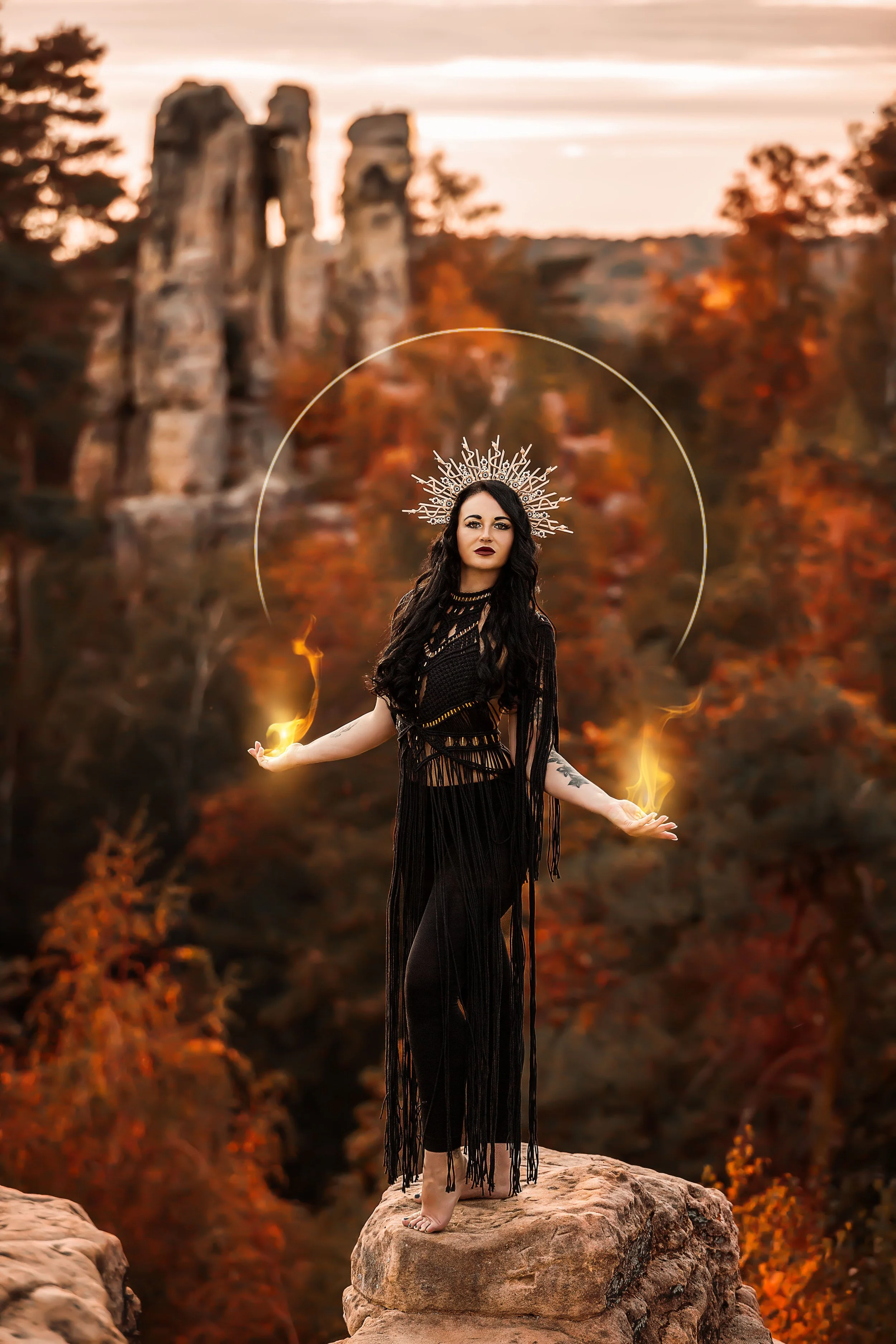 Medusa Kleid 