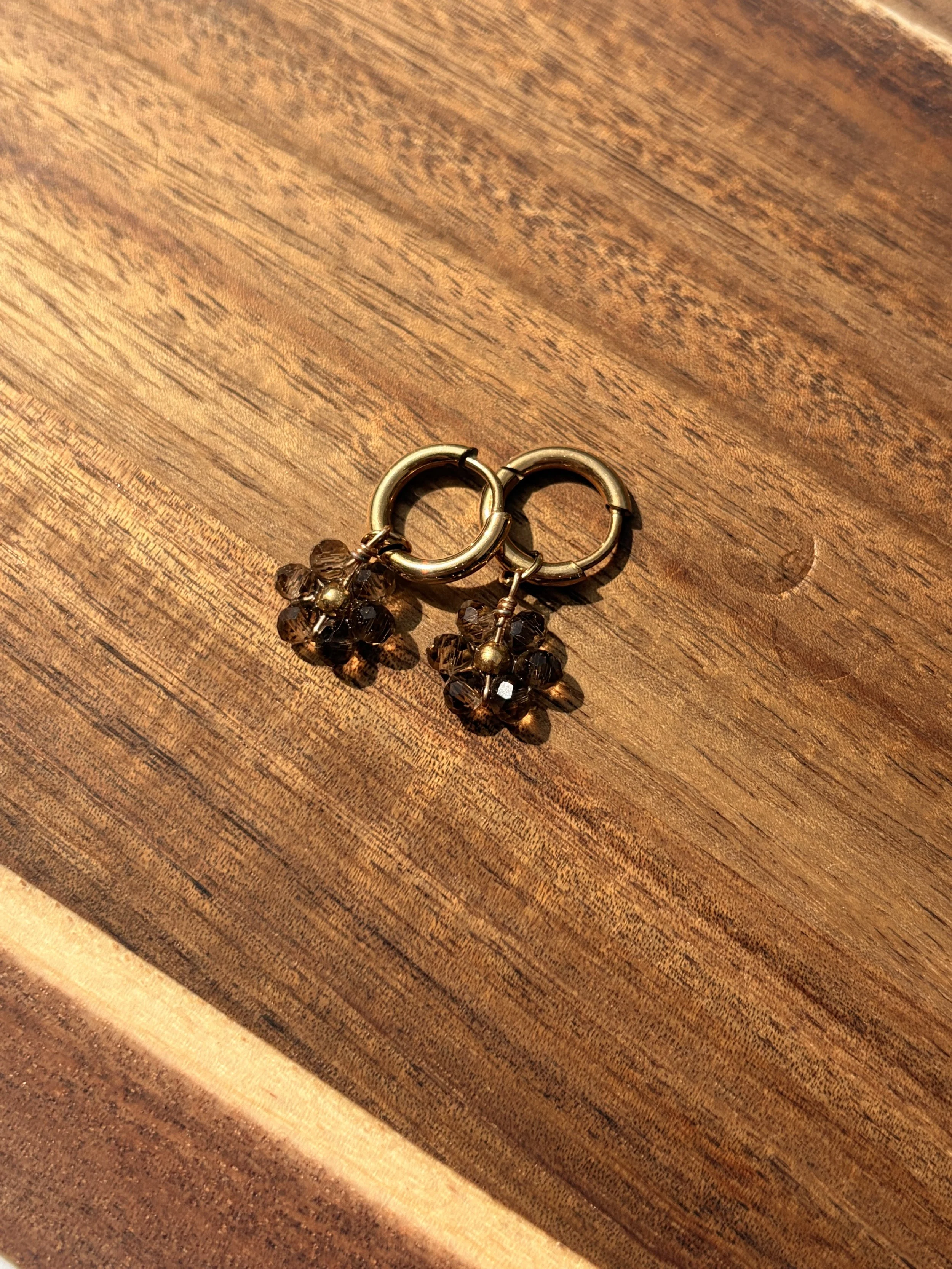 Boucles d'Oreilles Fleurs