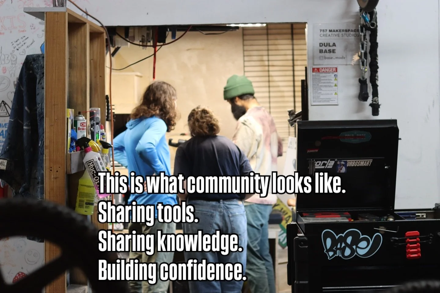 This is what community looks like.

Dula from @base_modz taking a moment to show members of our First Robotics Team 9214 how to use a crimper the right way. Not just handing over a tool, but explaining why it matters, how to use it safely, and how do