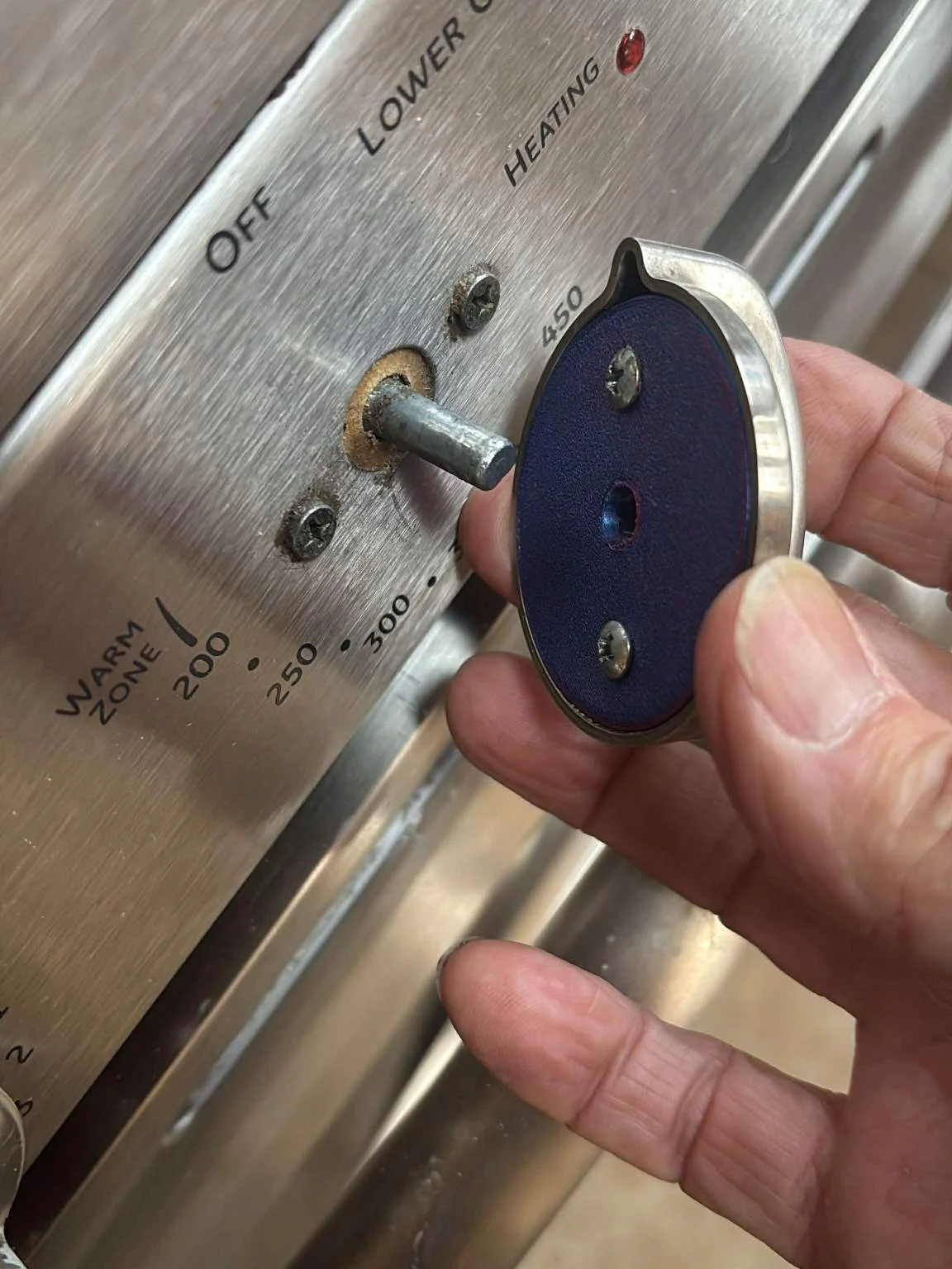 Skip&rsquo;s oven knob broke. The replacement part didn&rsquo;t exist anymore.

He took our 3D printing class, learned the basics, and printed a fix in 16 minutes. Now he&rsquo;s printing a wide variety of things; from models and sculptures to tools.