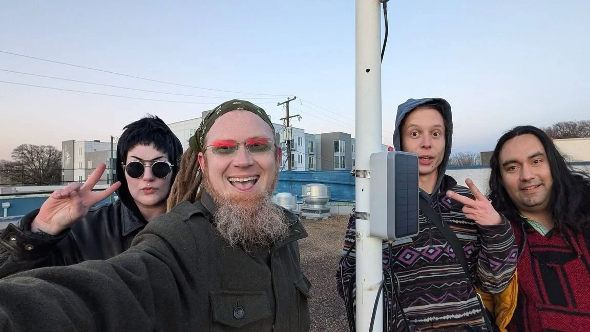 Meet Jameson (@jamie.dungan). He&rsquo;s building out a meshnet in Hampton Roads.

A meshnet is a decentralized network where devices communicate directly with each other instead of through centralized servers or ISPs. Think internet that can&rsquo;t