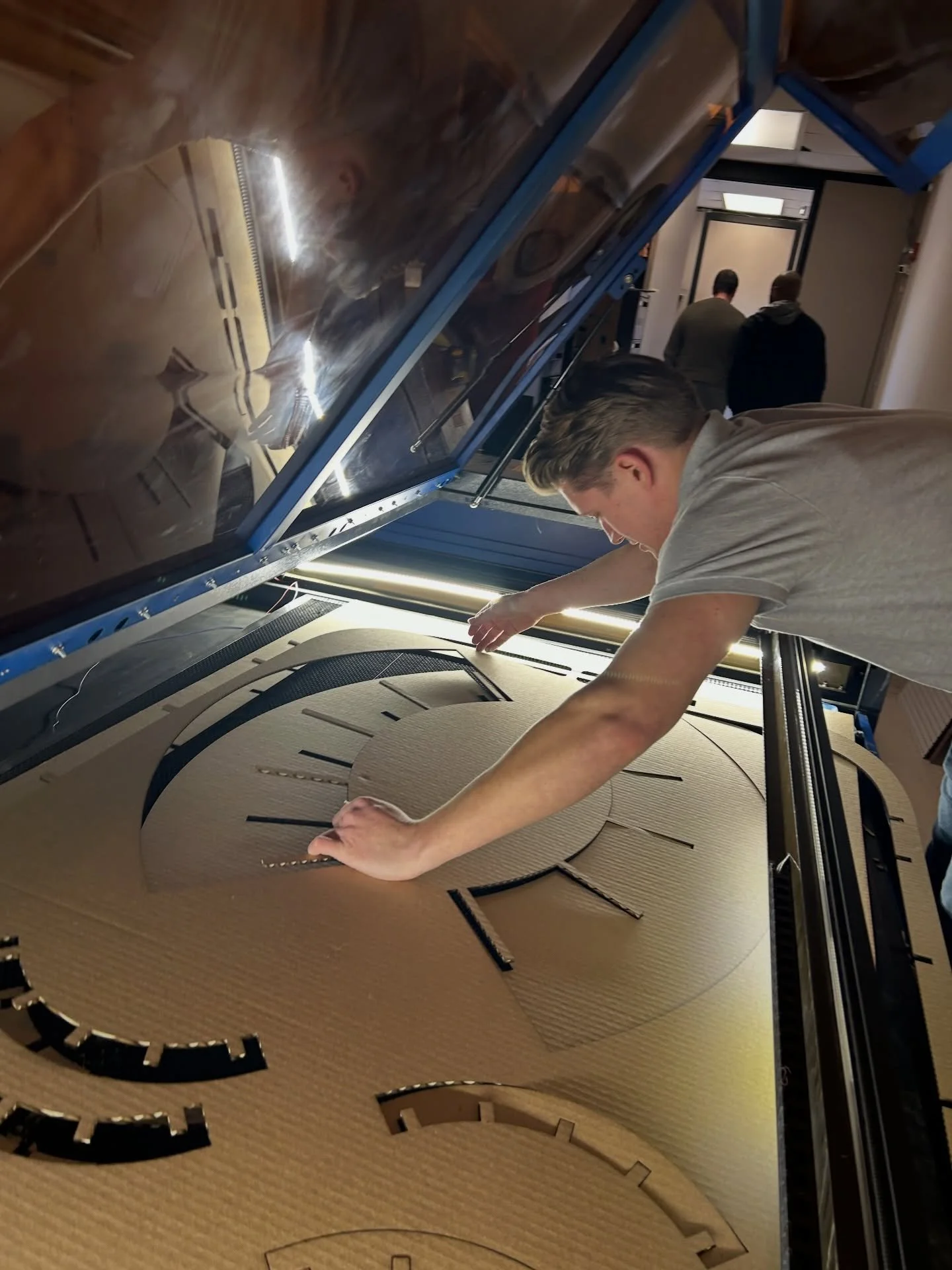 Tool Tuesday: 40&rdquo; x 63&rdquo; 150W CO2 Laser at our Hampton Location

Most laser cutters sit on a desk. Ours doesn&rsquo;t, it&rsquo;s huge! The large format CO2 laser at our Hampton location has a 40 inch by 63 inch cutting bed. That&rsquo;s l