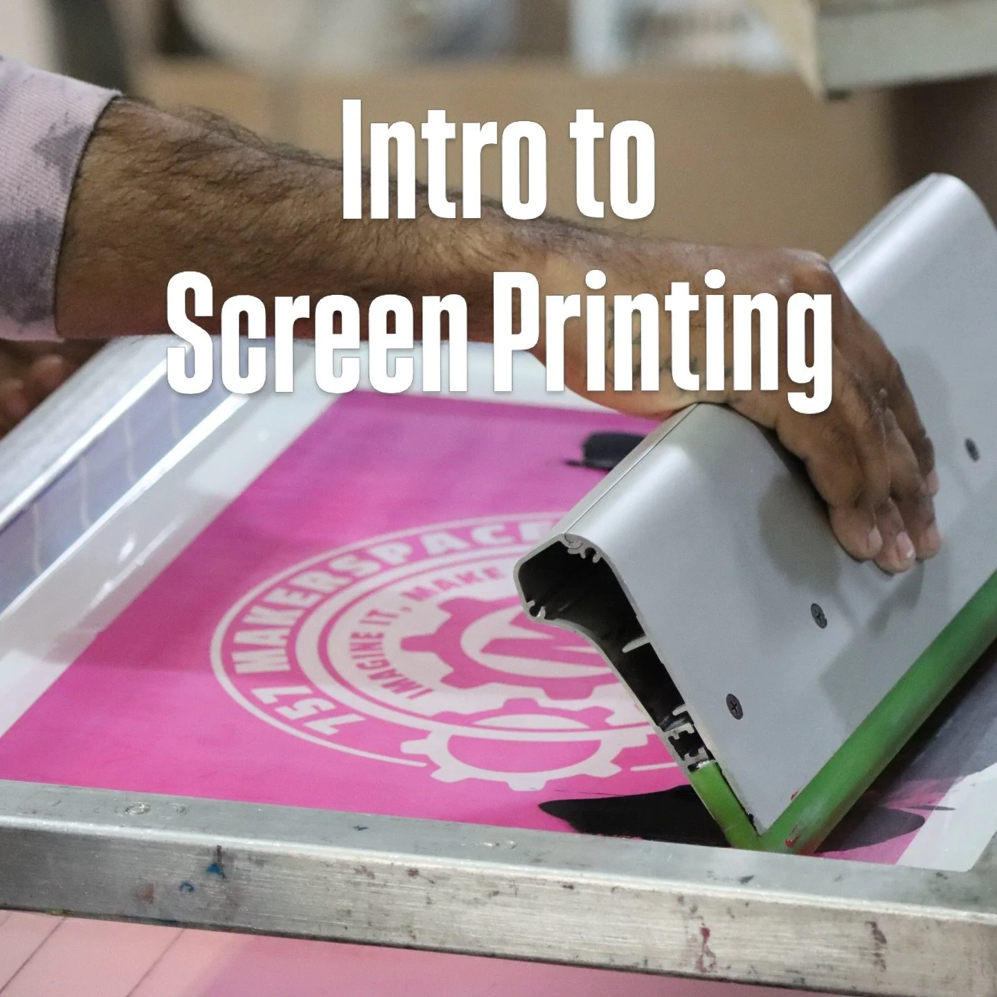 Ink. Mesh. Squeegee. Your design on anything.

Intro to Screen Printing is this Wednesday and spots are filling up. Learn the full process from start to finish in one session. No experience needed.

Class is in session. Link in bio to grab your spot.