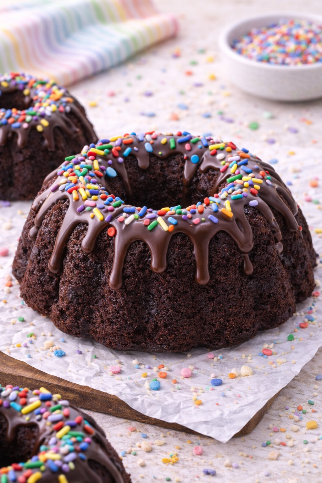 Chosen Family Chocolate Mini Bundt Cake