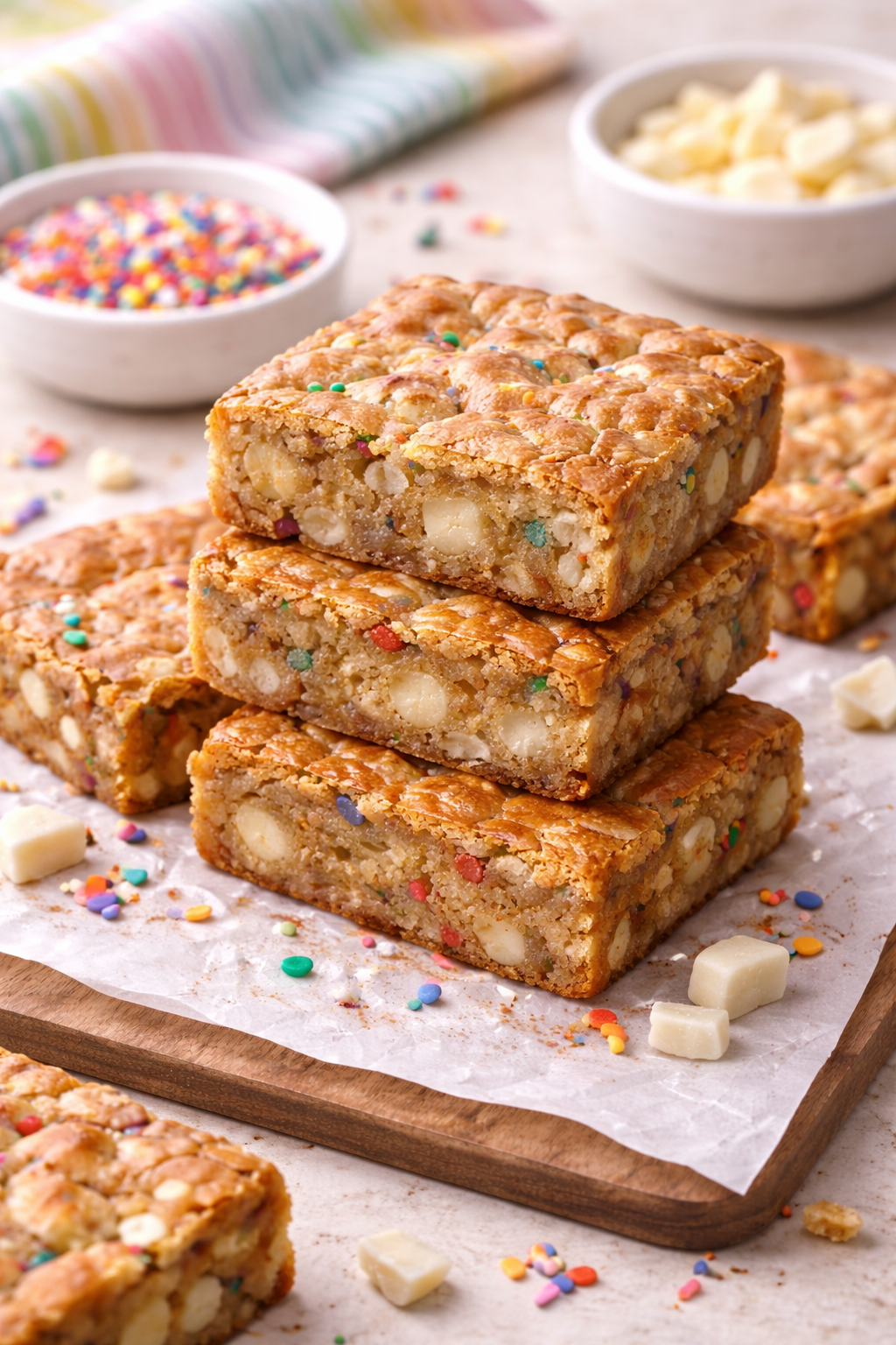 Queer Energy Blondies