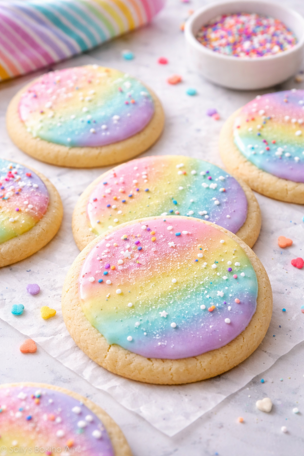 Gay Agenda Sugar Cookies