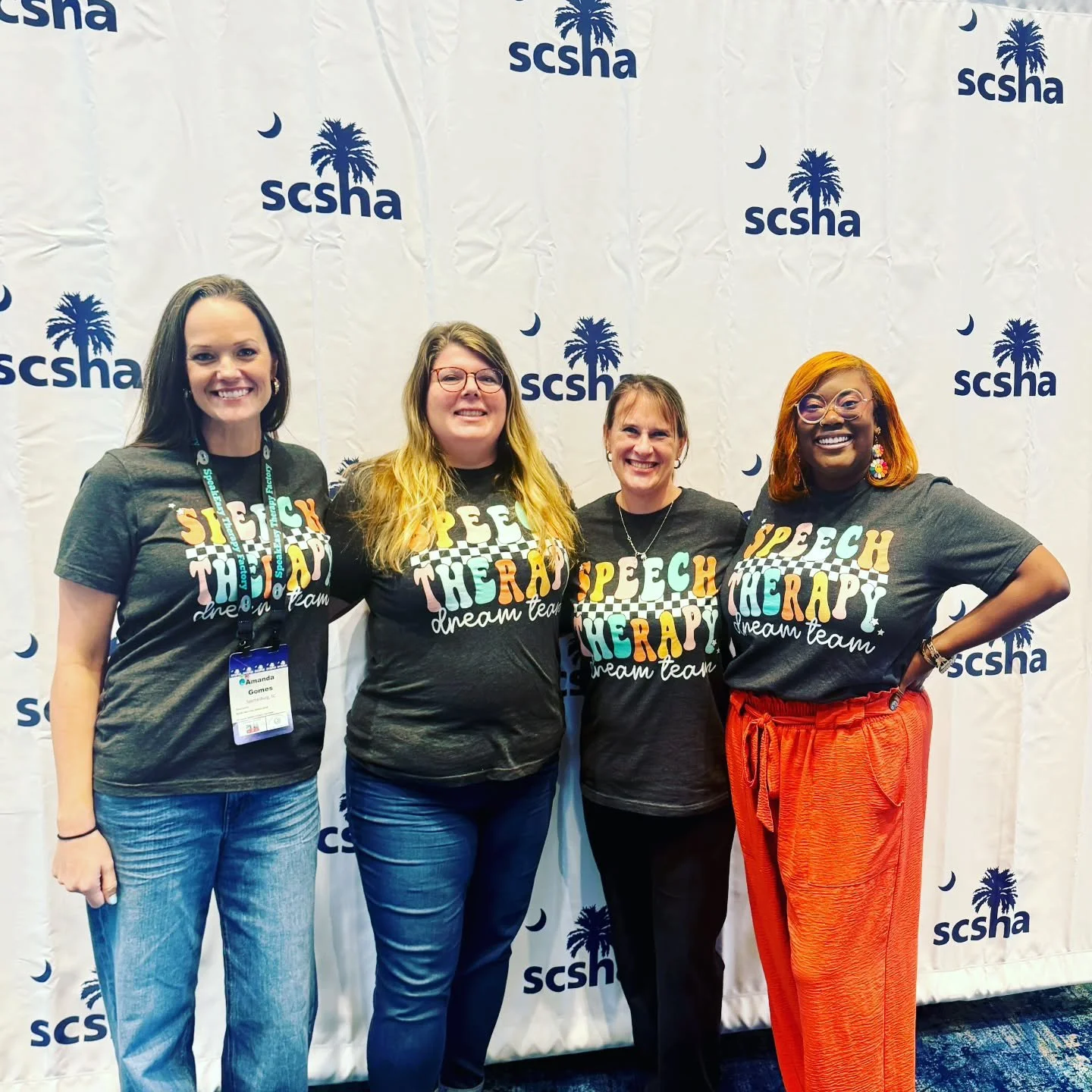 Always a good time reconnecting with colleagues at  South Carolina Speech Language Hearing Association's yearly conference! If you're not a member, become a member. Get involved in our profession. You'll be happy you did!
#scshaconvention2026 #slplif