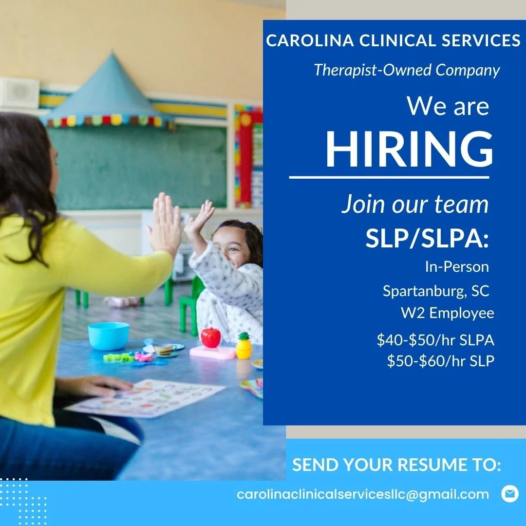 Positions still available for the 26-27 school year! 
#slpjobs #schoolslp #slplife #slp2be #speechtherapy