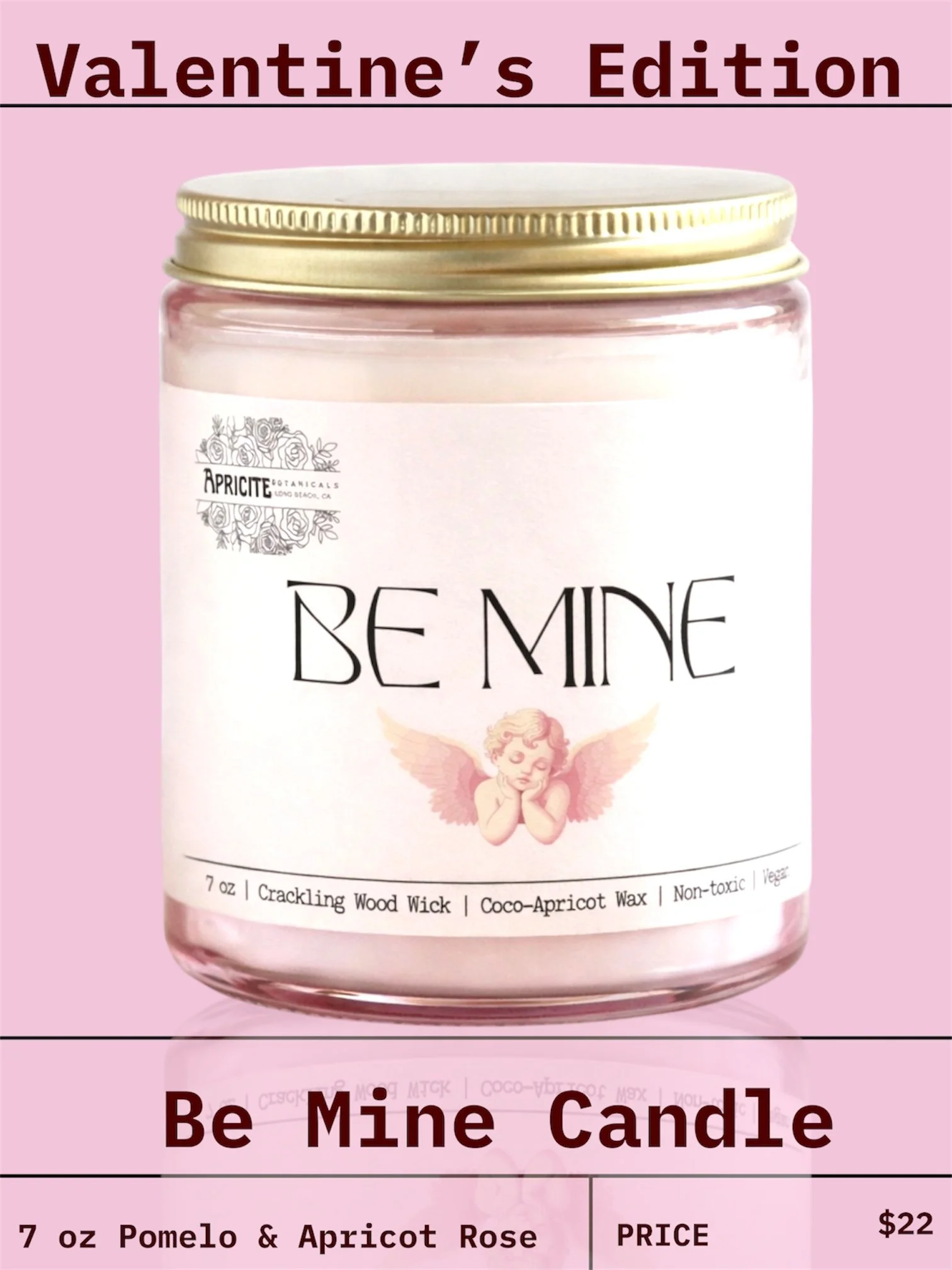 Limited Edition:  Be Mine Candle