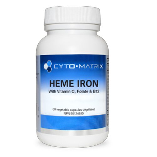 Cyto-Matrix Heme Iron 60 v-caps