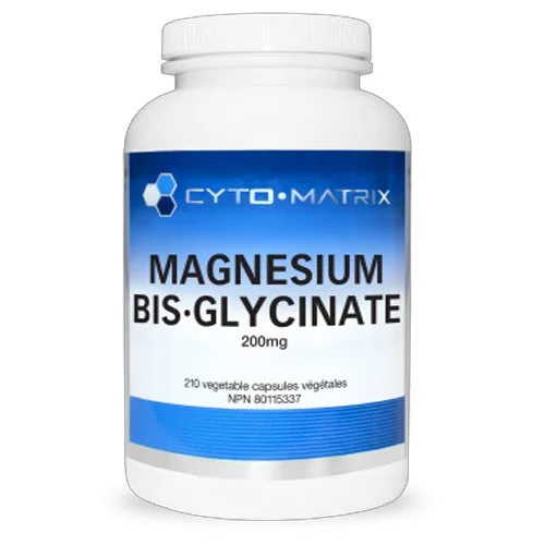 Cyto-Matrix Magnesium Bis·Glycinate 200mg 210 v-caps
