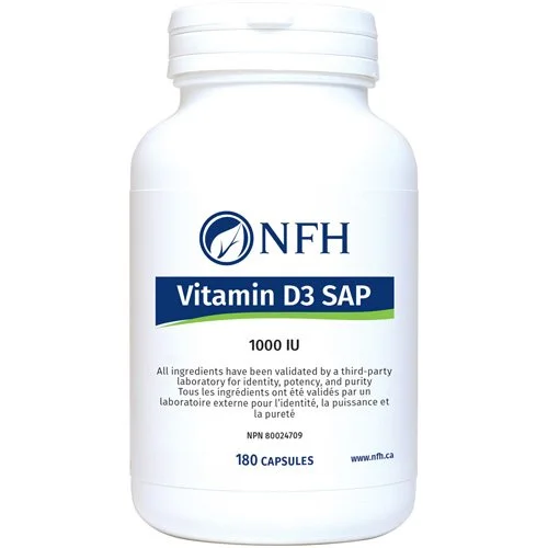 NFH Vitamin D3 SAP-180 Capsules