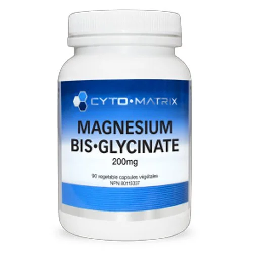Cyto-Matrix Magnesium Bis-Glycinate 200mg 90 v-caps
