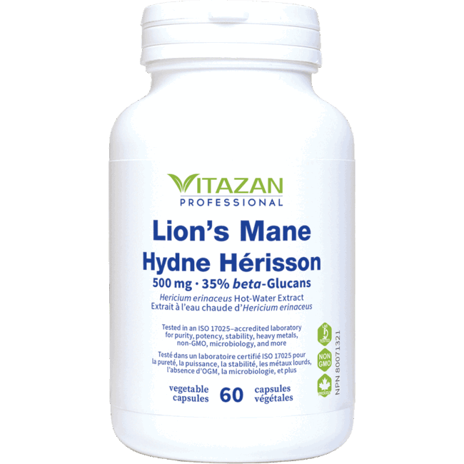 Vitazan Lion’s Mane (Hericium Erinaceous)