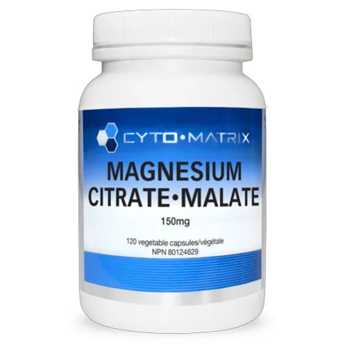 Cyto-Matrix Magnesium Citrate-Malate 150mg 120 v-caps