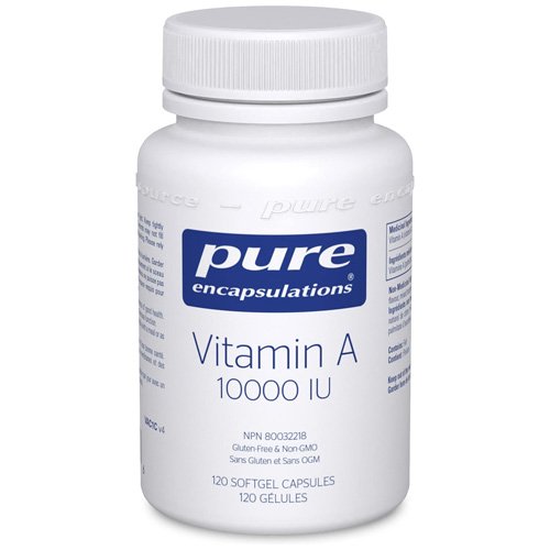 Genestra Pure & Douglas Pure Encapsulations – Vitamin A 10,000 IU