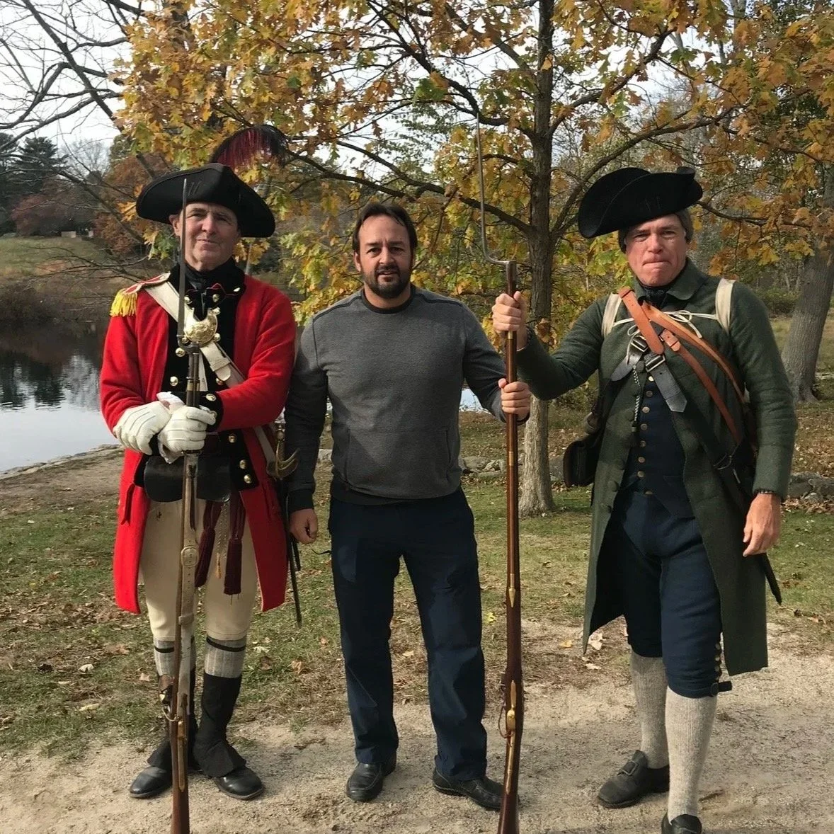 Expert-led Boston history tour with Revolutionary War reenactors on a private guided experience