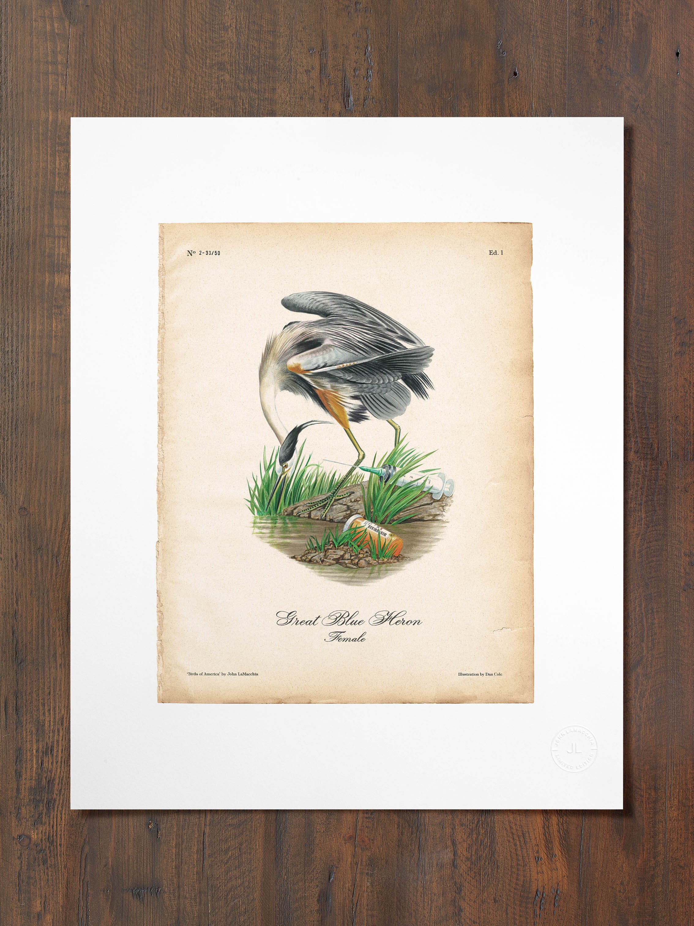 Great Blue Heron  |  Print
