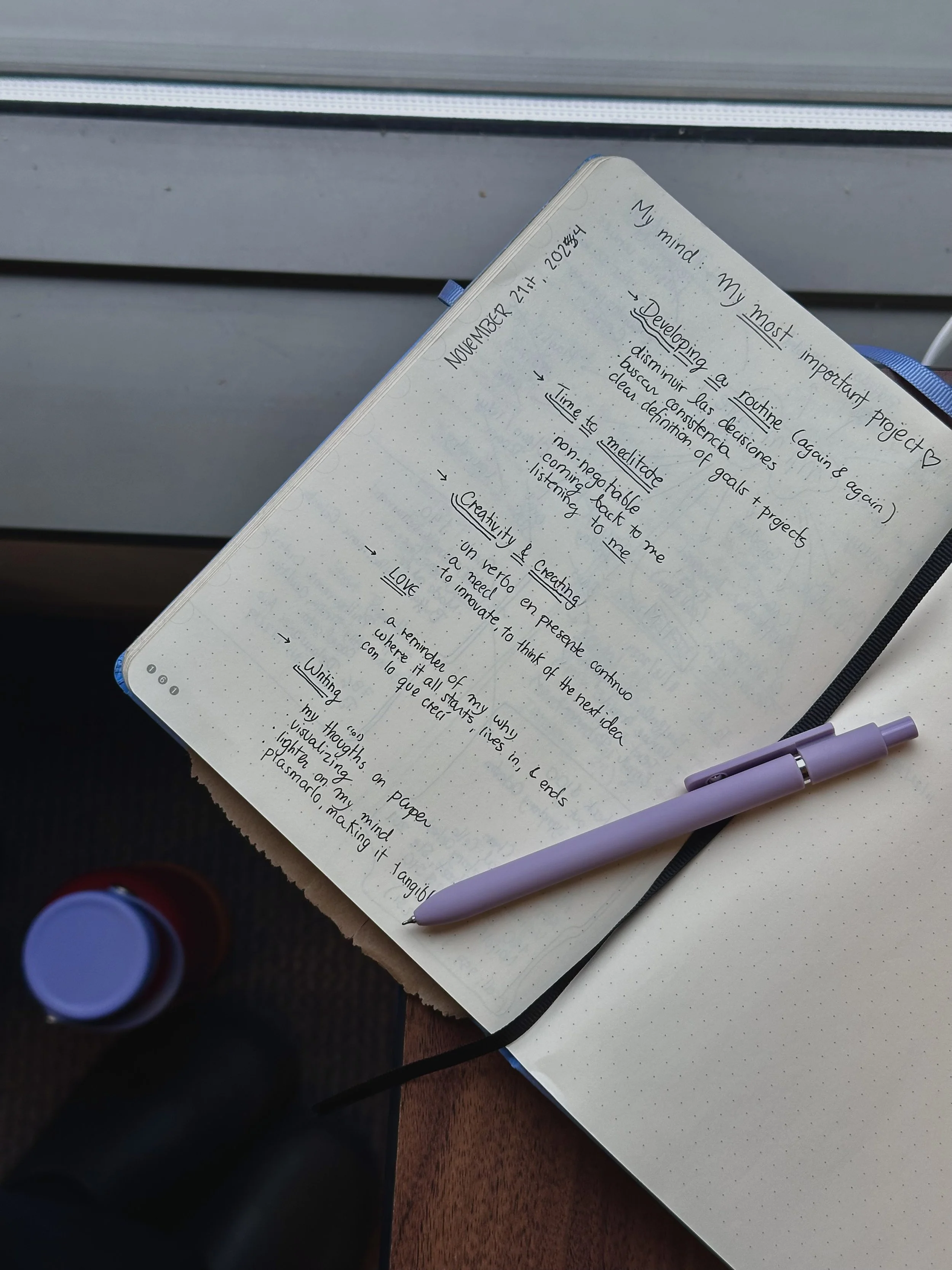 A journal entry on redirecting, redefining, and remembering