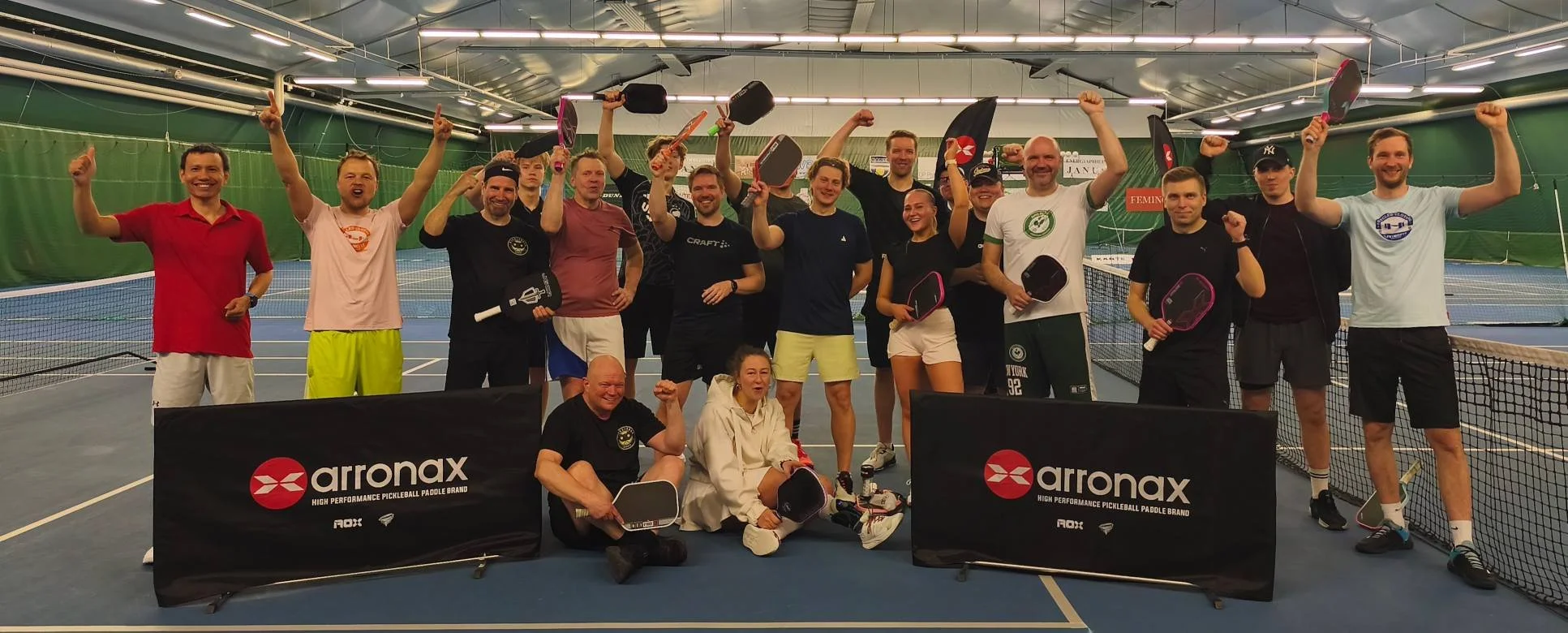 Pickleball Joensuu Open 2026 pelattiin Mehtimäen tennishallissa