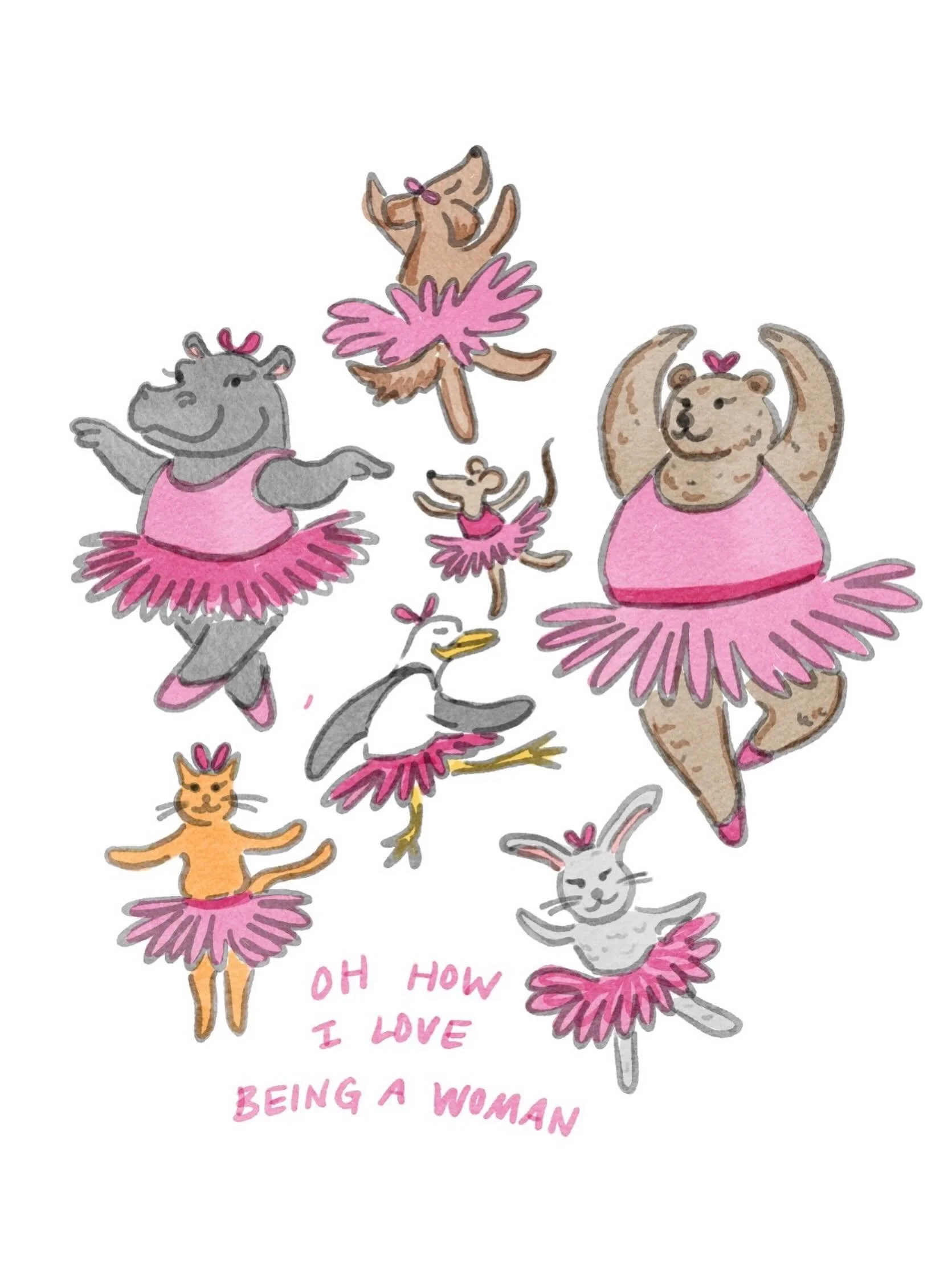 How it feels to hang out with my gurlz