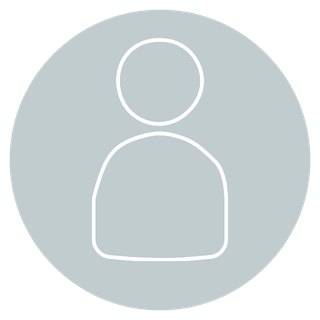 Generic user profile icon with a gray background and white outline of a person