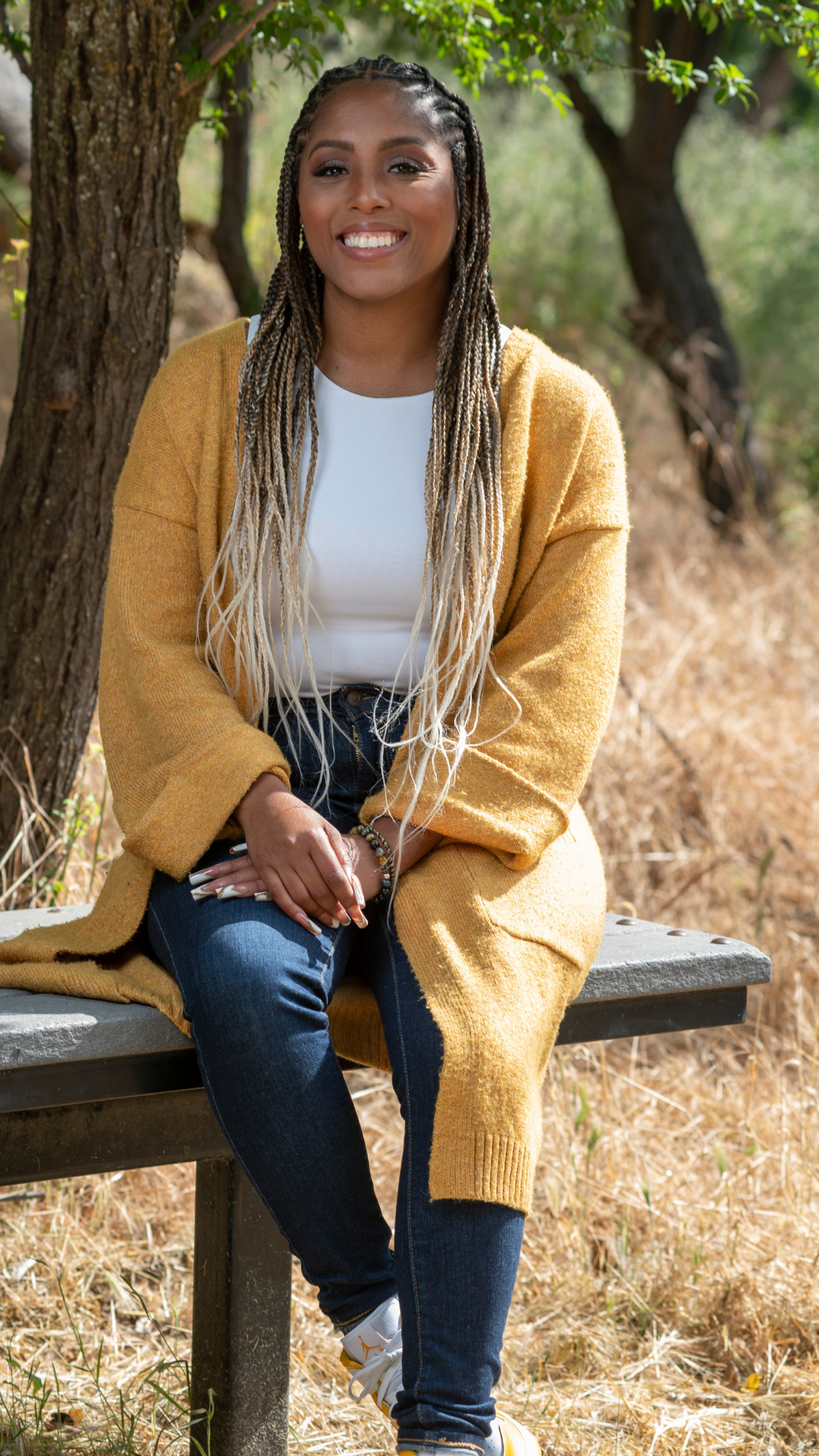 BIPOC woman experiencing peace during a spiritual counseling session