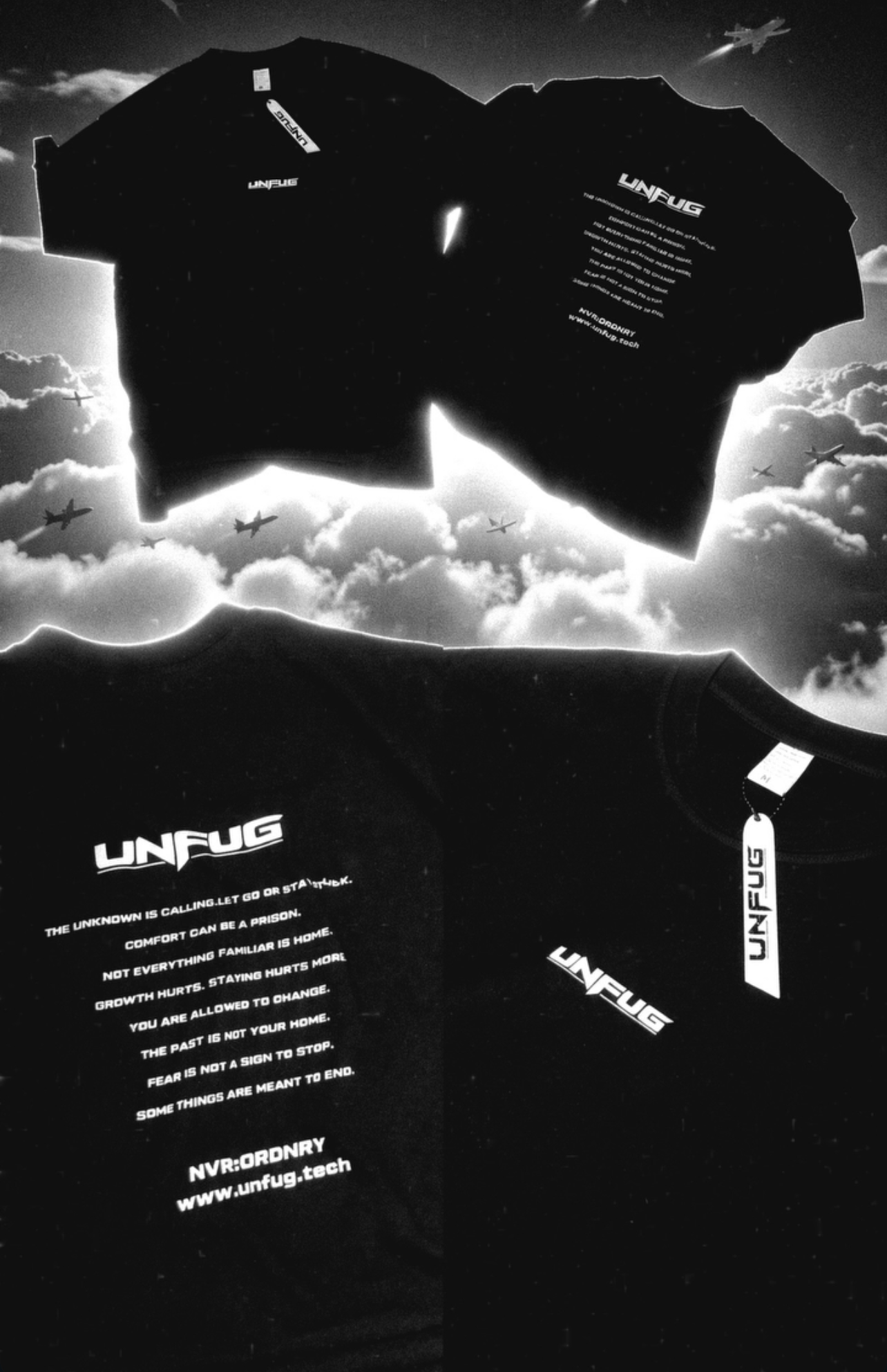 "CLOUDS OF PERCEPTION" Crewneck