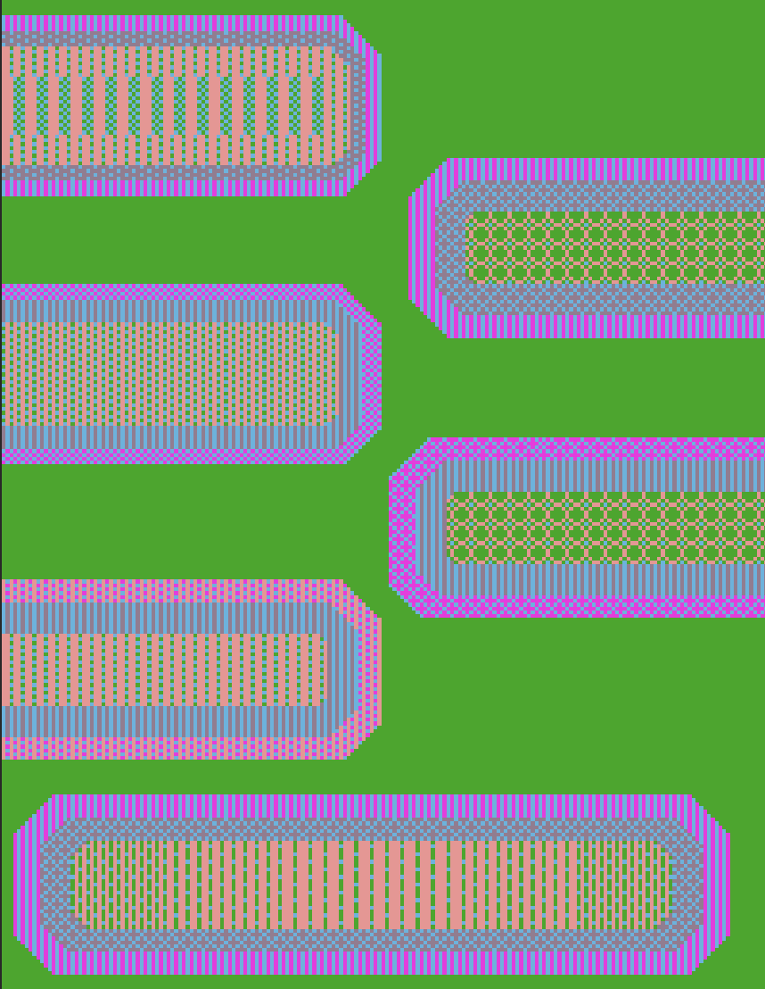 I design all my Bitmaps directly on Lonati software, photon 3. This is a template for arch band exploration.