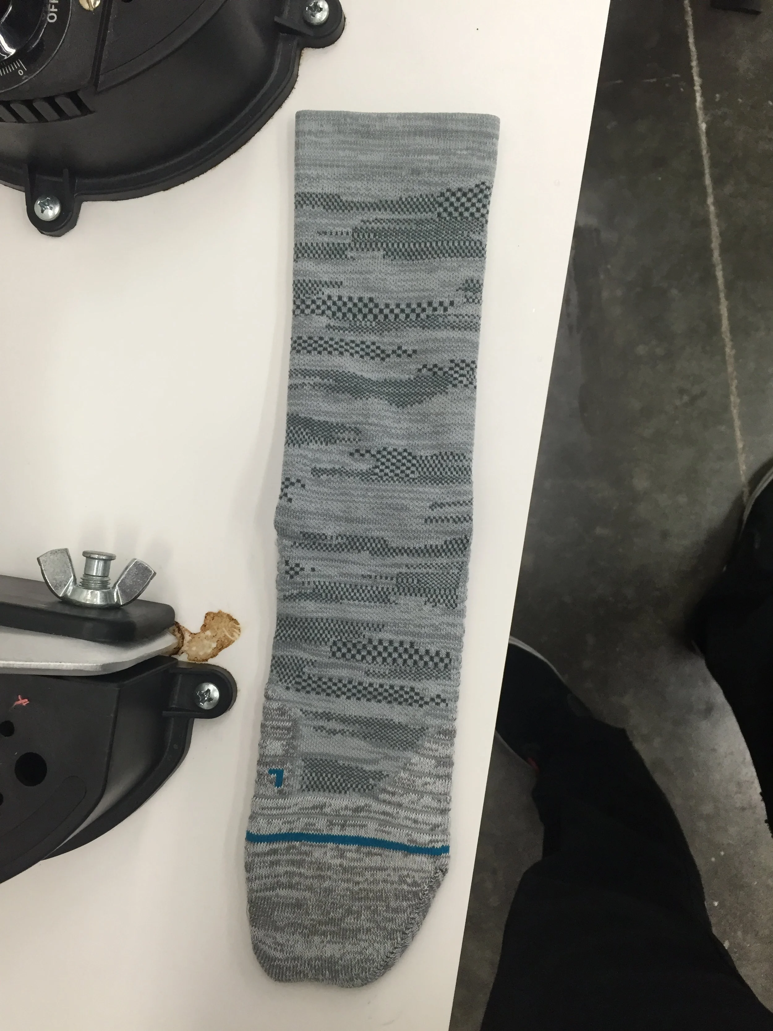 Sock from FLY KNIT inspired BitMap