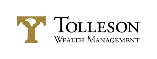 Tolleson Wealth Management logo with a gold letter T and the company name in black.