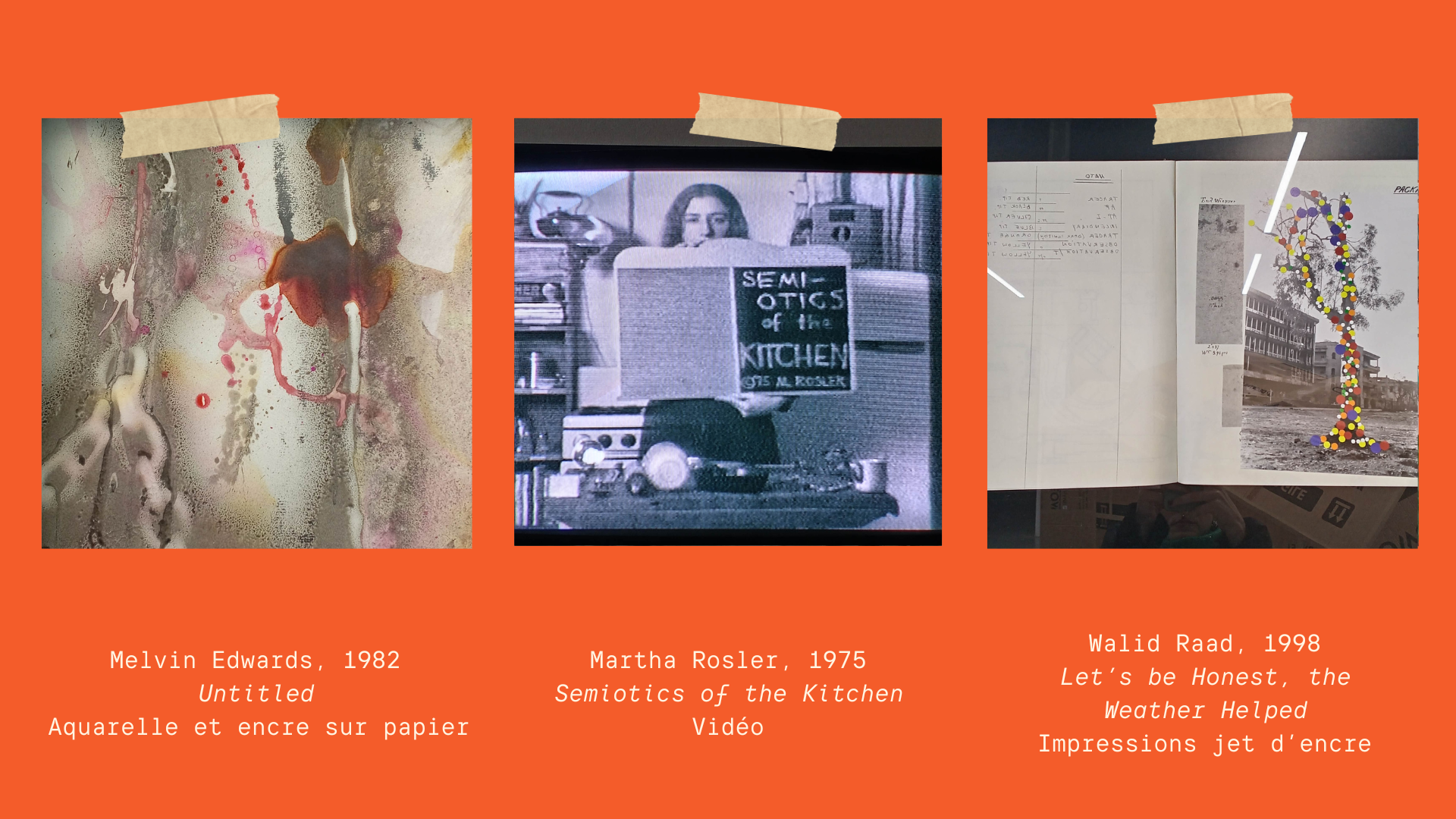 Détails : Echo Delay Reverb. Art américain, pensées francophones / Palais de Tokyo / janvier 2026