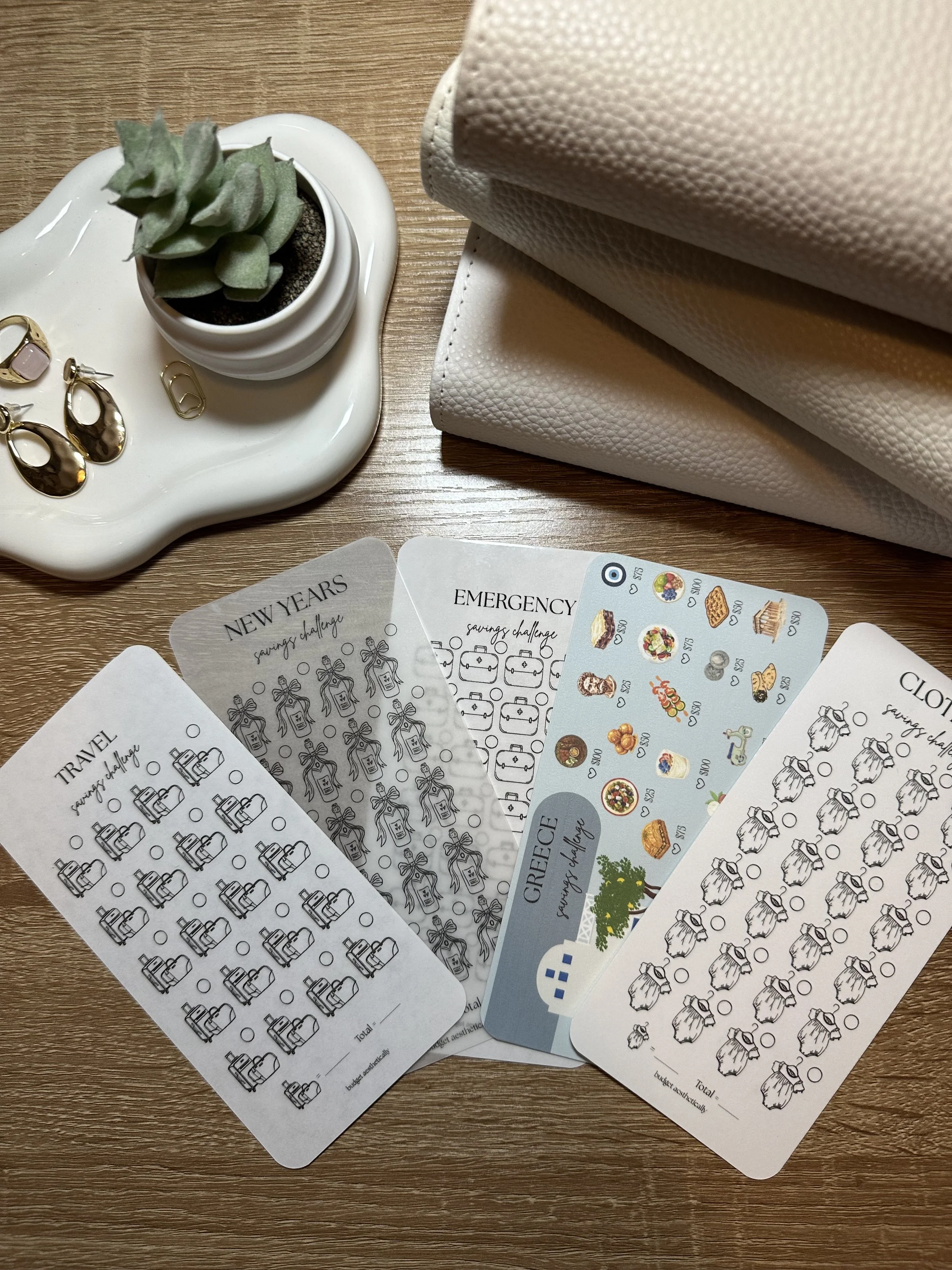 OOPSIE LAMINATED TRACKERS - SET OF 3